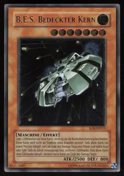 B.E.S. Covered Core (UTR) SOI-EN013 Enhanced GERMAN Ultimate Rare Yu-Gi-Oh - Image 1