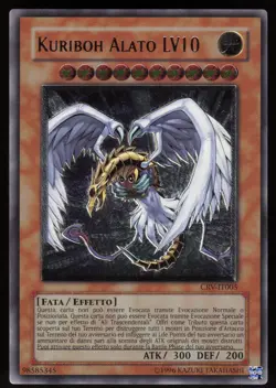 Winged Kuriboh LV10 CRV-EN005 Italian Ultimate Rare Yu-Gi-Oh - Image 1