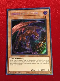Yu-Gi-Oh! Singularity Fiend - MZTM-EN042- 1st Edition - Secret Rare - Unplayed - Image 1