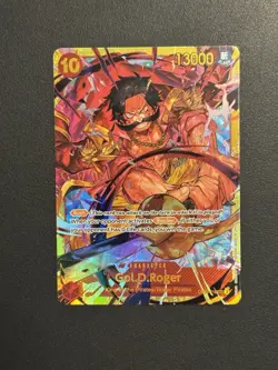 One Piece TCG Gol D Roger OP09-118 SEC Alt Art Secret The New Emperor English NM - Image 1