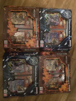 One Piece Illustration Box Vol 5 and Vol 6 Lot IN HAND✅ Brand New Sealed 4 Total - Image 1