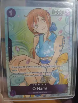 One Piece TCG O-Nami Illustration Box Vol.1 OP05-062 Promo English Near Mint - Image 1