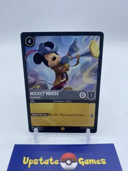 MICKEY MOUSE #182/204 Legendary NON-FOIL Disney Lorcana Into the Inklands 2024 - Image 1