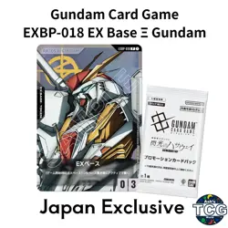 EXBP-018 RX-105 XI Gundam Card EX Base Hathaway Sorcery Circe Moive Promo Japan - Image 1