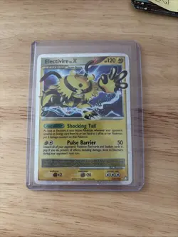 Pokemon TCG Electivire Holo Rare Card LV.X Mysterious Treasures 121/123 - Image 1
