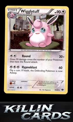 Wigglytuff 79/99 Pokemon Rare Next Destinies Card LP - Image 1