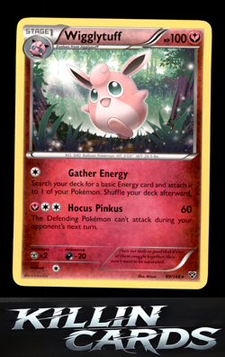 Wigglytuff (89) 89/146 Rare XY Base Set Pokemon Card LP - Image 1