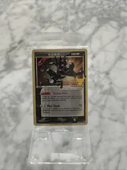 Pokemon Greninja Gold Star SWSH144 Celebrations Black Star Promo Card Sealed - Image 1