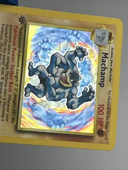 Machamp Holo 1999 Pokemon TCG Unlimited 1st Edition Card 8/102 Base Set Gradable - Image 5
