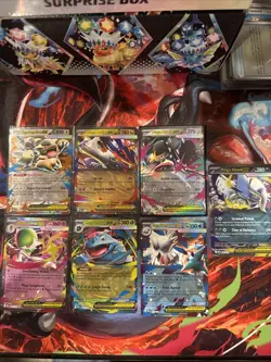 Pokemon TCG Mega Evolution Lot of 6 Mega EX Cards Near Mint - Image 1