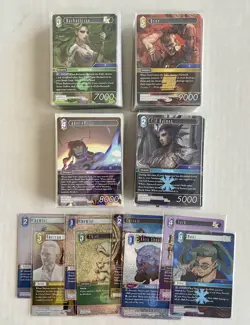 Final Fantasy TCG 180 Card Lot C/H/R + 8 Foils Opus 25/26/27 NM (Read) - Image 1