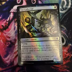 1x MTG - Eye Collector - FOIL - Throne of Eldraine - NM - Image 1