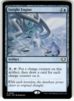 Insight Engine 06 NM MTG EOC Magic - Image 1