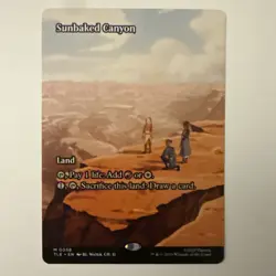 Sunbaked Canyon (Borderless) Avatar: The Last Airbender: Eternal-Legal Regular - Image 1