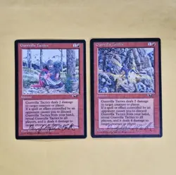 Unplayed Signed Guerrilla Tactics A B Alliances MTG Magic NM Randy Asplund Faith - Image 1