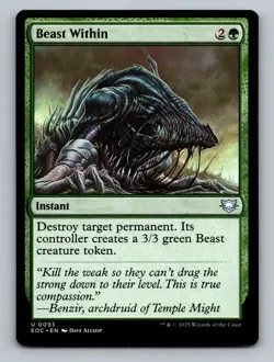 Beast Within U Commander: Edge of Eternities 93 NM - Image 1