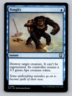 Pongify U Commander: Modern Horizons 3 190 NM - Image 1