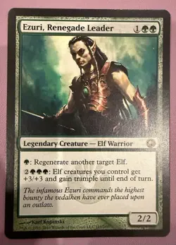 Mtg Ezuri, Renegade Leader Scars Rare Creature Lightly Played - Image 1