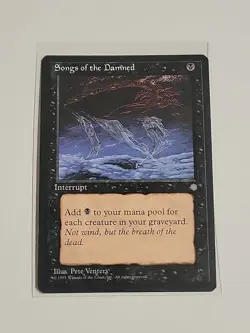 MTG Magic the Gathering 1x LP Songs of the Damned - Ice Age - Image 1
