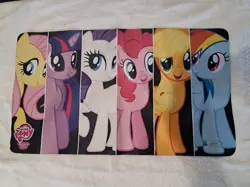 Ultra PRO My Little Pony At the Ready Playmat 2013 Mane 6 NEW Mint Flat Unrolled - Image 1