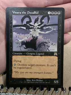 Visara the Dreadful Magic The Gathering Onslaught MTG #179 - Image 1