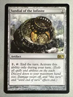 MTG / Sundial of the Infinite / M12 / #218 / Regular / Rare / NM - Image 1