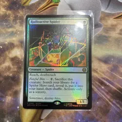 MTG Radioactive Spider (Promo) (285) | NM Foil | Spider-Man {SPM} - Image 1