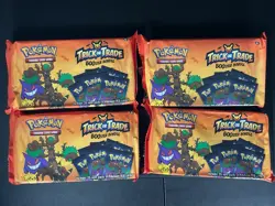 4 Pokemon TCG 2024 Trick or Trade Booster Bundles 35 - Packs Factory Sealed 140 - Image 1
