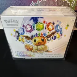 Pokemon Center Prismatic Evolutions ETB Elite Trainer Box - w/plastic case - Image 1