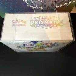 Pokemon Center Prismatic Evolutions ETB Elite Trainer Box - w/plastic case - Image 2