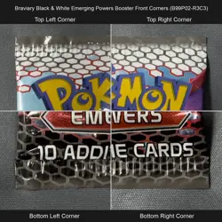 Sealed 2011 Pokemon Black & White Emerging Powers Booster Pack Braviary Art - Image 4