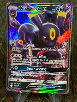 UMBREON GX ~ 80/149 ~ Pokemon TCG: SUN & MOON - Image 1
