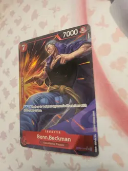 One Piece Benn.Beckman OP09-009 Emperors in the New World Parallel Alternate Art - Image 3