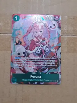 Perona OP09-034 Campaign Dash Pack Promo Heroines Edition One Piece Card EB03 - Image 1