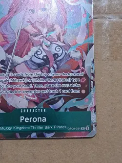 Perona OP09-034 Campaign Dash Pack Promo Heroines Edition One Piece Card EB03 - Image 4