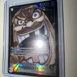 Marshall.D. Teach OP09-081 Leader ALT ART One Piece Emperors in the New World - Image 2