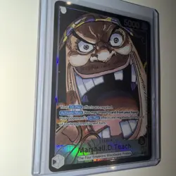 Marshall.D. Teach OP09-081 Leader ALT ART One Piece Emperors in the New World - Image 3