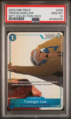 PSA 10 Trafalgar Law Gift Collection ST03-008(C) 2023 One Piece - Image 1