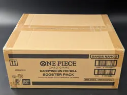 One Piece TCG English OP-13 Carrying On His Will Booster Box Case SEALED - Image 1