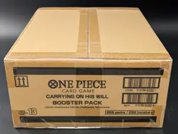 One Piece TCG English OP-13 Carrying On His Will Booster Box Case SEALED - Image 3