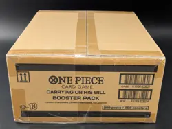 One Piece TCG English OP-13 Carrying On His Will Booster Box Case SEALED - Image 5