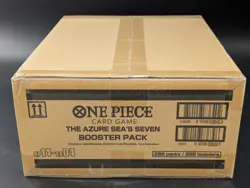 One Piece OP14-EB04 The Azure Sea's Seven English 12 Booster Box Case Sealed - Image 2