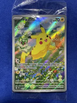 Pikachu 088 Sv: Scarlet & Violet Promo Cards Illustration Rare SEALED - Image 1
