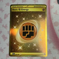 Basic Fighting Energy 258/198 Pokemon Card SV01: Scarlet & Violet Base Set Holo - Image 1