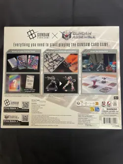 Gundam Card Game Starter Deck Assemble Set ST01A English New Sealed - Image 2