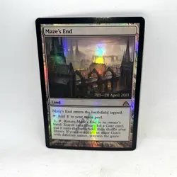 Maze's End M Prerelease Cards 152 Foil MTG Magic the Gathering - Image 1