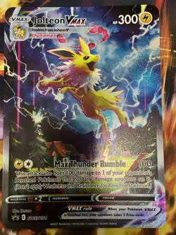 Pokemon Jumbo Card Lot of 4 Flareon, Jolteon, Glaceon & Leafeon Black Star Promo - Image 3