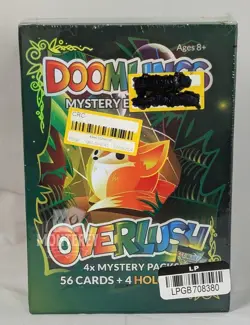 Doomlings Overlush Mystery Expansion Box 56 Cards + 4 Holofoils New Sealed - Image 1