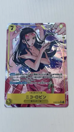 Nico Robin Alt Art SR EB03-055 ONE PIECE Heroines Edition Japanese NM/Mint Card - Image 1