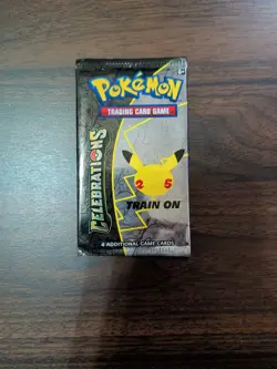Pokemon Celebrations Booster Pack 4 Cards Pack NEW SEALED Official TCG - Image 1